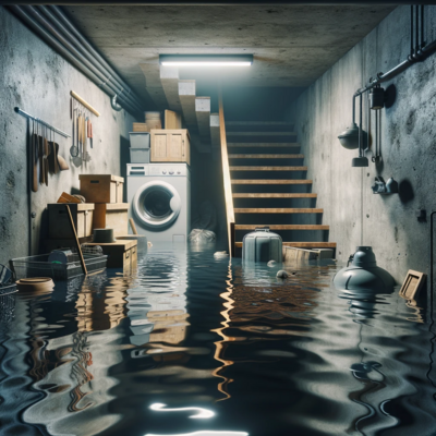 Überflutete Keller