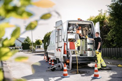 Entfernung von Ablagerungen und Verschmutzungen