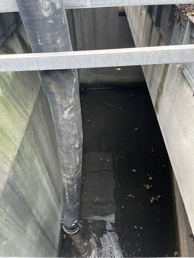 Entfernung von Grundwasser / Entwässerung